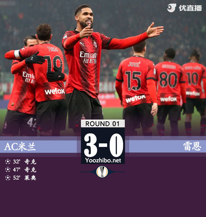 <a href=/zuqiu/acmilan/ target=_blank class=infotextkey>AC米兰</a>vs雷恩
